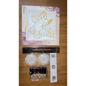 最低价 - 1 套彩色色块蜡染布 - DIY 蜡染布